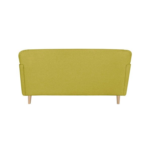 Żółta sofa 2-osobowa Kooko Home Funk-image-3