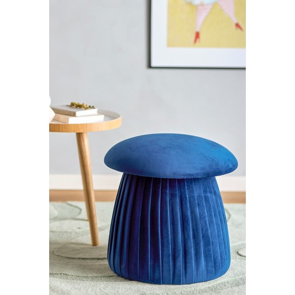Ciemnoniebieski puf Roberta – Bloomingville-image-2