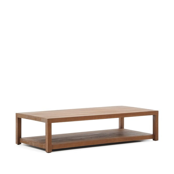Stolik z litego drewna tekowego 70x150 cm Sashi – Kave Home