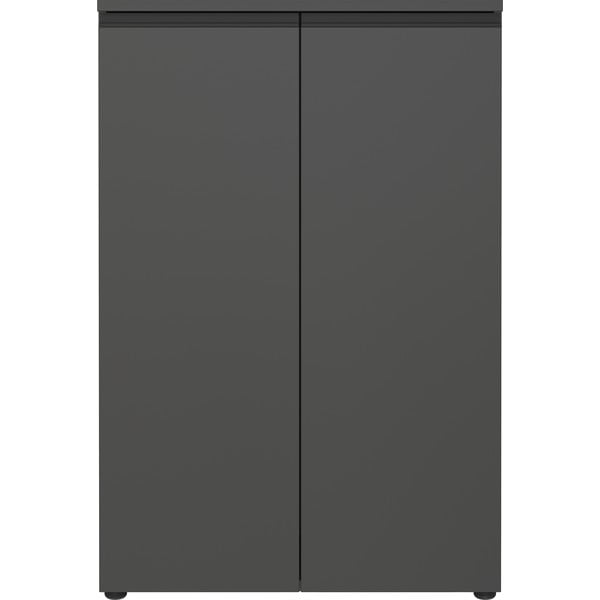 Antracytowa szafka 81x120 cm Bedano – Germania