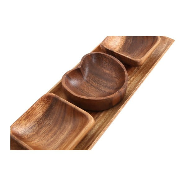 Miski do serwowania z tacą Kora – Premier Housewares -image-4