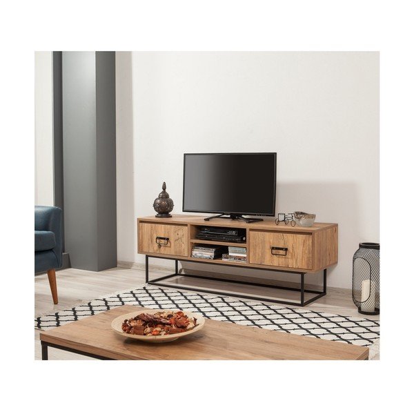 Szafka pod TV Hamide, dł. 140 cm-image-4