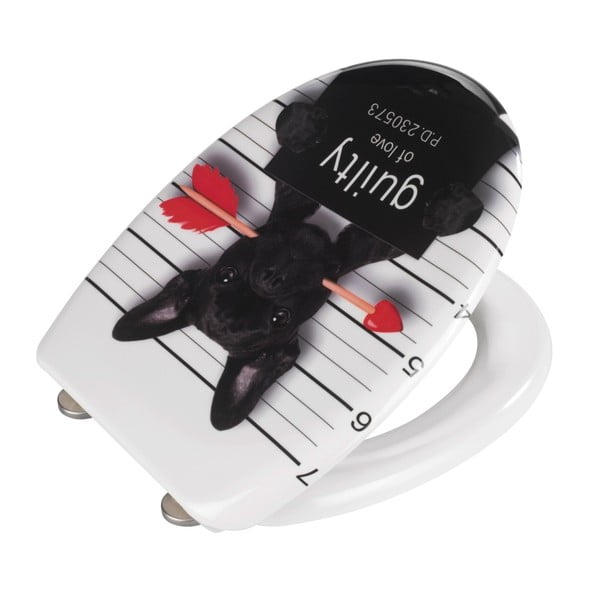 Deska sedesowa wolnoopadająca 37,5 x 41,5 cm Guilty Dog – Wenko-image-2