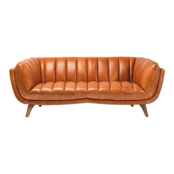 Skórzana sofa trzysobowa Kare Design Bruno