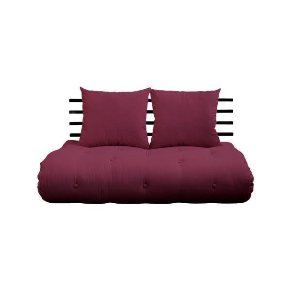 Sofa rozkładana Karup Design Shin Sano Black/Bordeaux