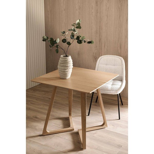 Stół z litego drewna dębowego 75x80 cm Gradie – Ellos Home-image-1