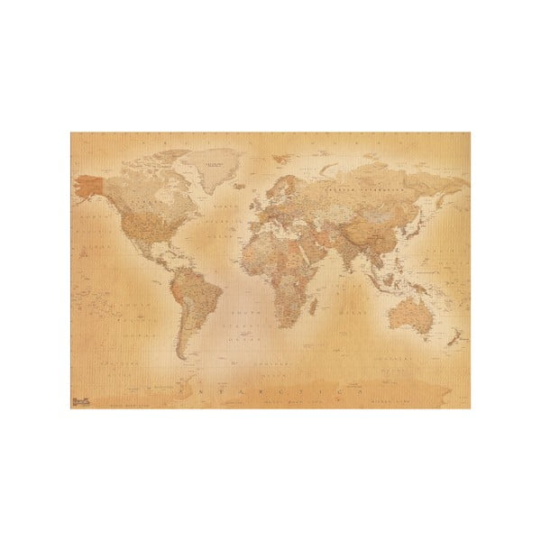 Tapeta wielkoformatowa Stara mapa, 366x254 cm-image-1