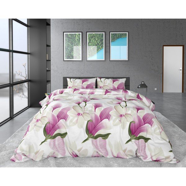Flanelowa pościel dwuosobowa Sleeptime Olivia, 200x220 cm-image-4