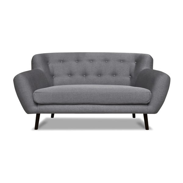 Szara sofa Cosmopolitan design Hampstead, 162 cm