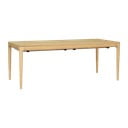 Rozkładany stół z litego drewna dębowego 90x200 cm Heart'n'Soul – UMAGE