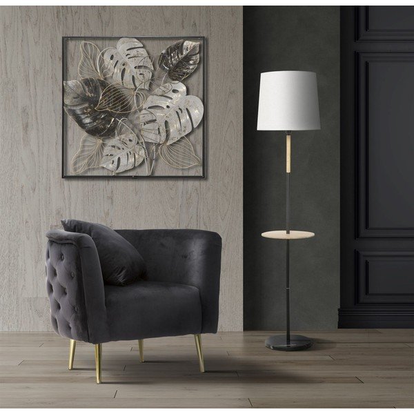 Czarny aksamitny fotel Bucarest – Mauro Ferretti-image-1