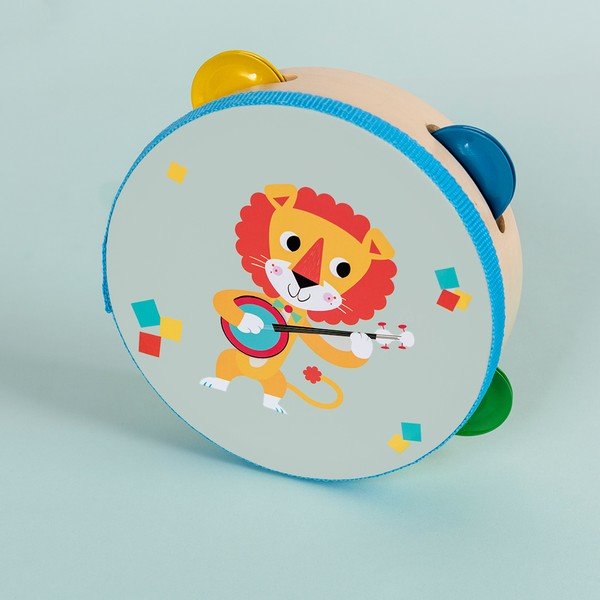 Zabawka muzyczna Tambourine Animal Band – Rex London-image-1