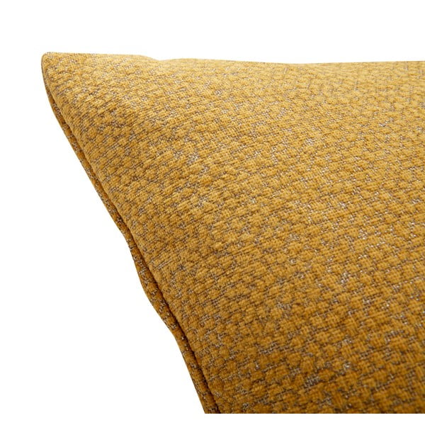 Żółta poduszka Hübsch Nela, 60x60 cm-image-2