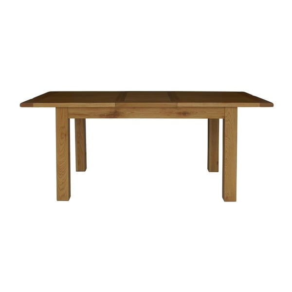 Stół rozkładany z drewna dębowego SOB Morty, długość 180 cm