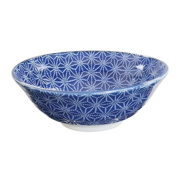 Niebieska porcelanowa misa Tokyo Design Studio Star, ⌀ 21 cm
