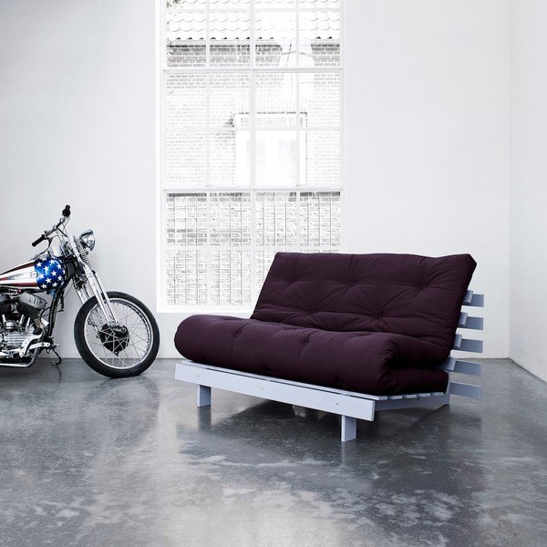 Sofa rozkładana Karup Roots Cool Gray/Purple-image-3