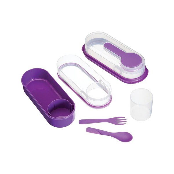 Pudełko na lunch Coolmovers Rectangular Purple-image-1