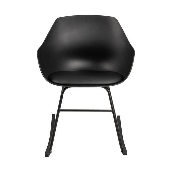 Czarny fotel bujany Actona Tina-image-4