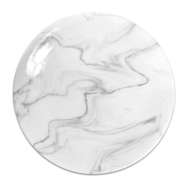 Talerz ceramiczny Keramika Marble, ⌀ 25 cm