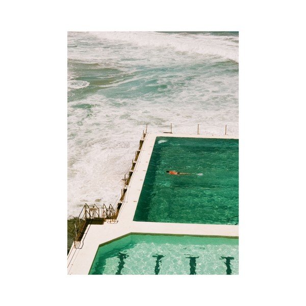 Plakat 30x40 cm Bondi Icebergs – Anna Pihan – The Poster Club