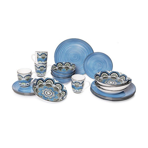 Naczynia porcelanowe w zestawie 20 sztuk Bonami Essentials Orient