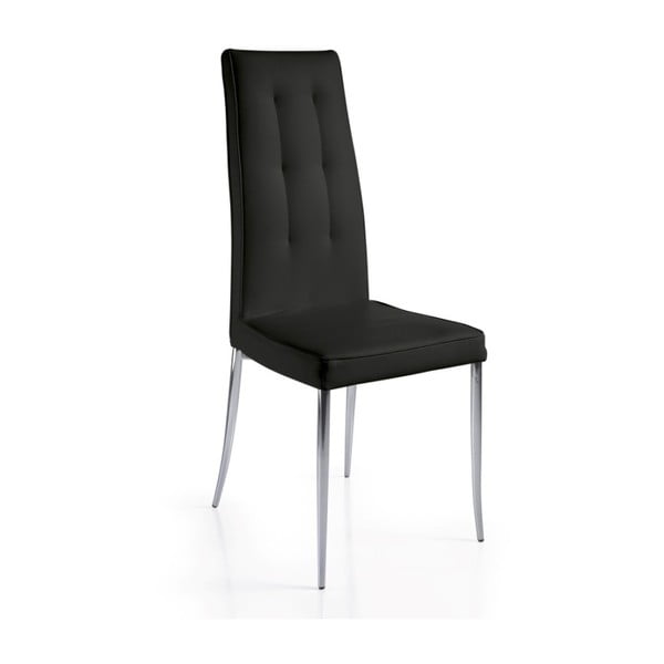 Czarne krzesło Ángel Cerdá Lita