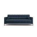 Niebieska sofa 217 cm Bali – Cosmopolitan Design