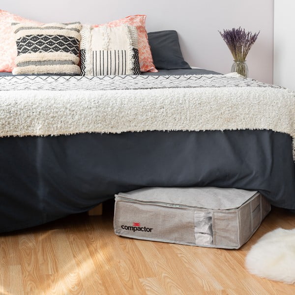 Szary pojemnik próżniowy Compactor Oxford, 145 l-image-1