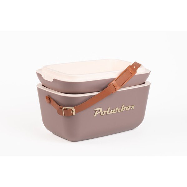 Brązowy pojemnik chłodzący 20 l Classic Gold – Polarbox-image-3