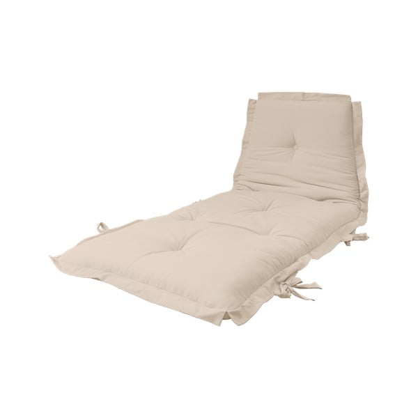 Futon rozkładany Karup Design Sit&Sleep Beige, 80x200 cm