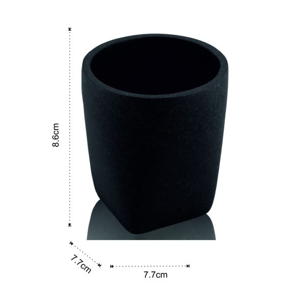 Szary kubek na szczoteczki do zębów z żywicy polimerowej Sandy – Tomasucci-image-2