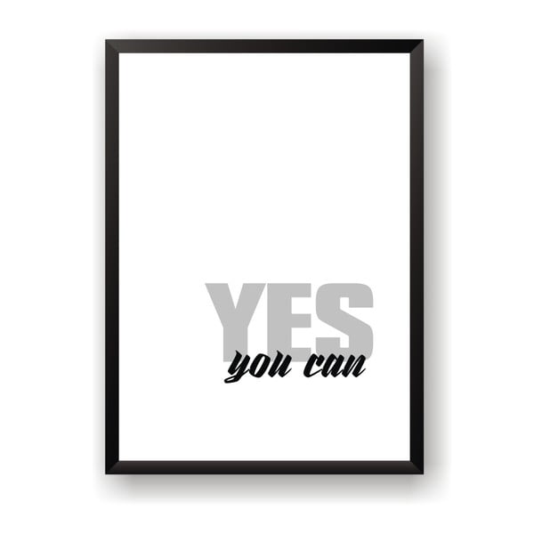 Plakat Nord & Co Yes You Can, 21x29 cm