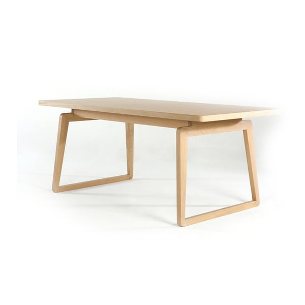 Stół do jadalni z drewna dębowego Ellenberger design Private Space Eiche, 90x90 cm