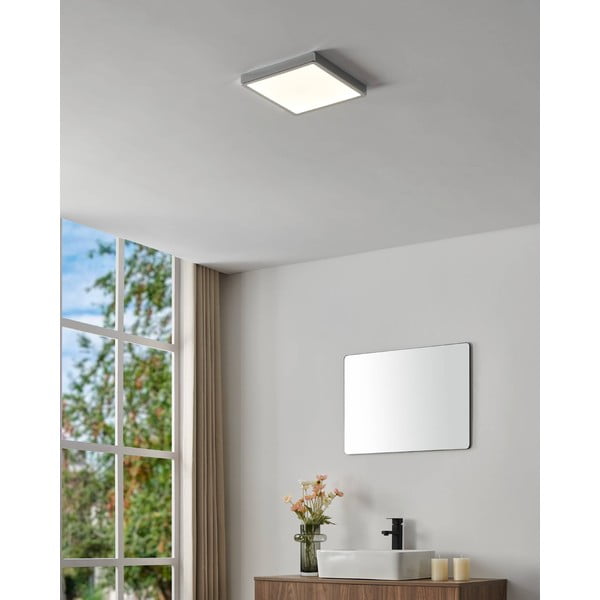 Lampa sufitowa LED w kolorze srebra 28,5x28,5 cm FUEVA 5 – EGLO-image-1