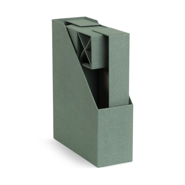 Kartonowe organizery zestaw 4 szt. Hugo Canvas Paper Laminate – Bigso-image-3