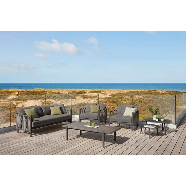 Ciemnoszara sofa ogrodowa Switch Rope – Diphano-image-1