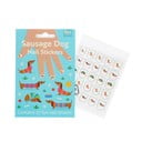 Zestaw kreatywny Sunny Sausage Dog – Nail stickers – Rex London