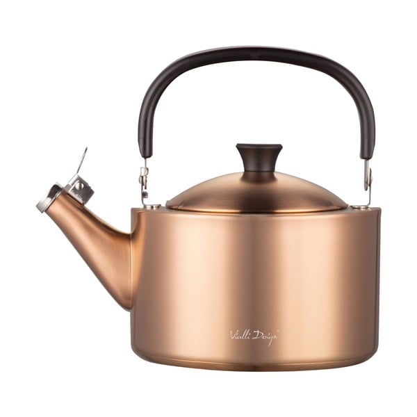 Czajnik ze stali nierdzewnej w kolorze miedzi 1,5 l Diamante – Vialli Design