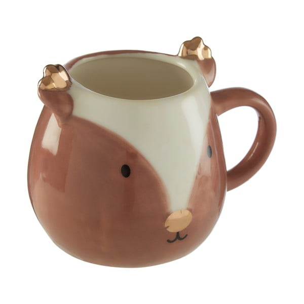 Brązowy porcelanowy kubek 500 ml Rudy – Premier Housewares-image-1