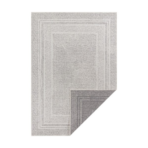 Szaro-biały dywan odpowiedni na zewnątrz Ragami Berlin, 160x230 cm