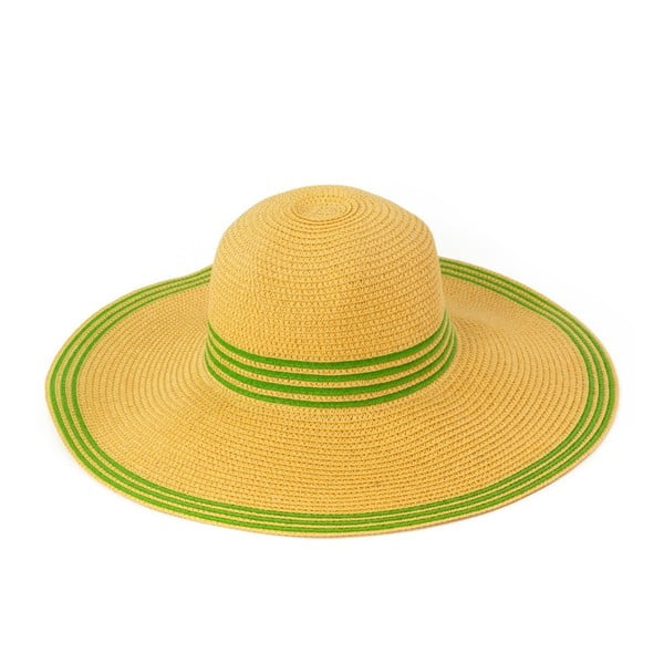 Zółty kapelusz Art of Polo Warm