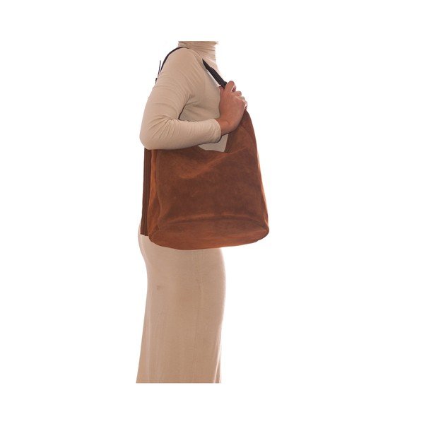 Skórzana torebka Mangotti 8004 Cognac-image-3