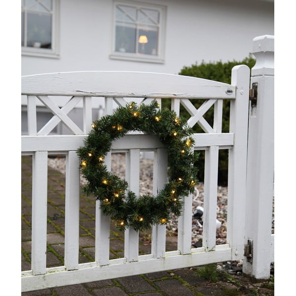 Świecący wieniec LED Star Trading Alaska, ⌀ 50 cm-image-2