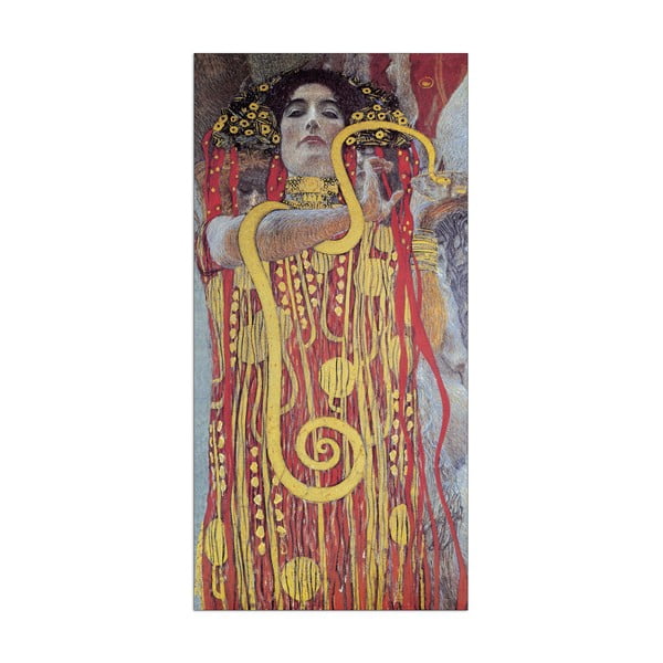 Obraz Gustav Klimt - Hygieia, 50x100 cm