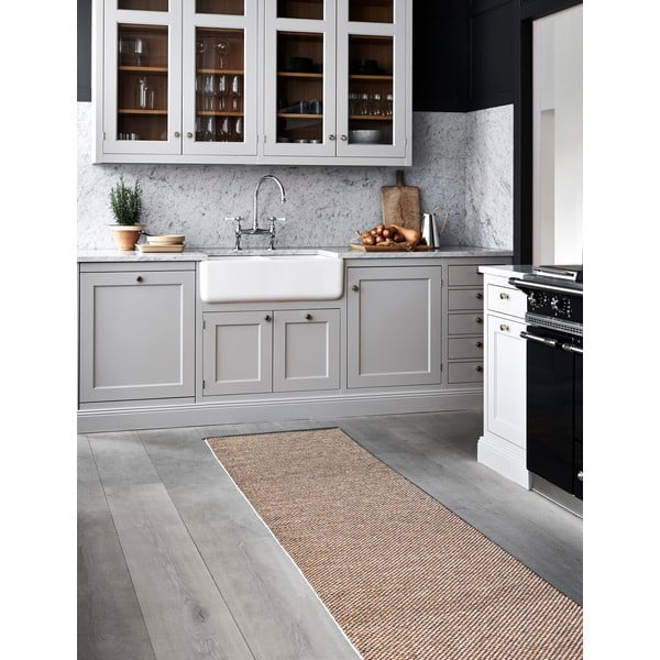 Beżowy dywan odpowiedni na zewnątrz 60x85 cm Effi Granit – Pappelina-image-4