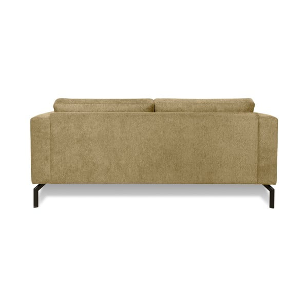 Musztardowa sofa 165 cm Gomero – Scandic-image-2