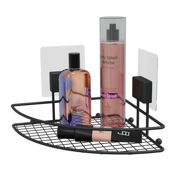 Samoprzyczepna narożna półka łazienkowa Compactor Magic Bath-image-3