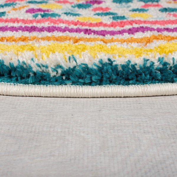 Okrągły dywan 100x100 cm Rainbow Spot – Flair Rugs-image-4