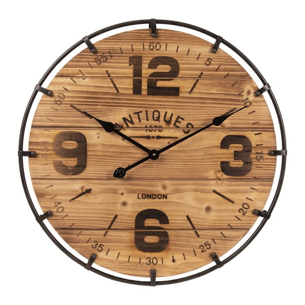 Zegar ścienny Clayre & Eef Penso, ⌀ 60 cm