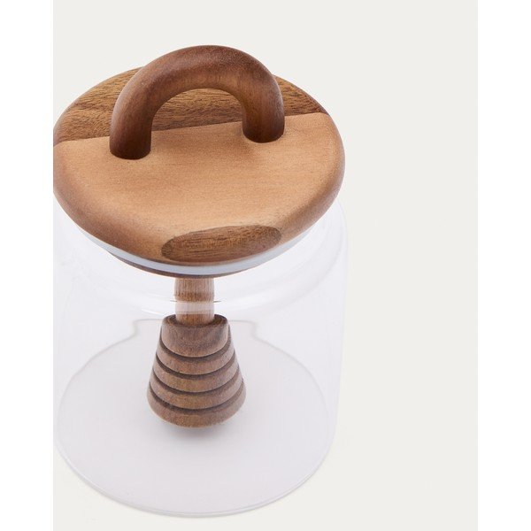 Szklany pojemnik na miód Nukha – Kave Home-image-4